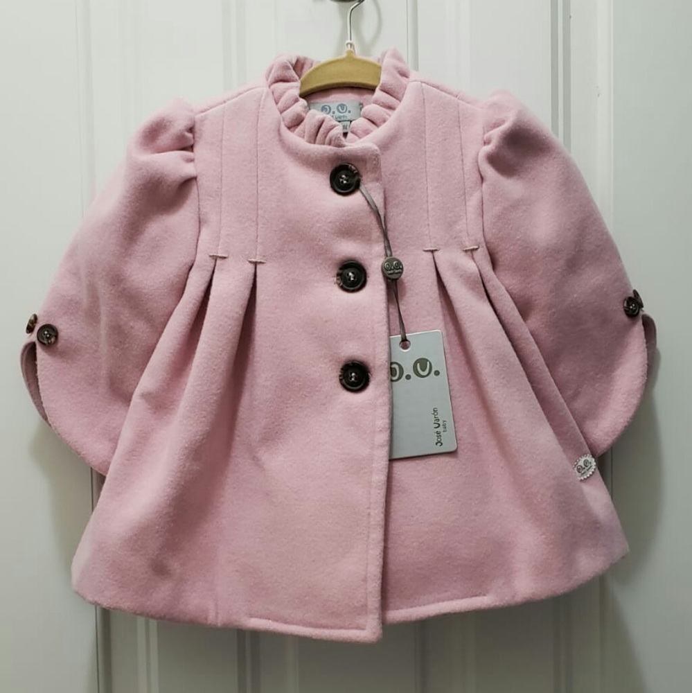 Baby Girl Dressy Winter Pea Coat (Size: 6 months)